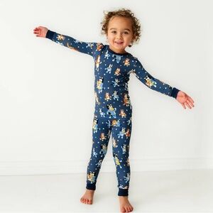 New In Bag Little Sleepies Limited Edition Bluey Dance Mode Two-Piece Pajama Set